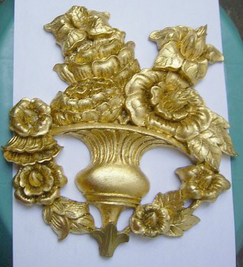 Ornament with Gold finishing